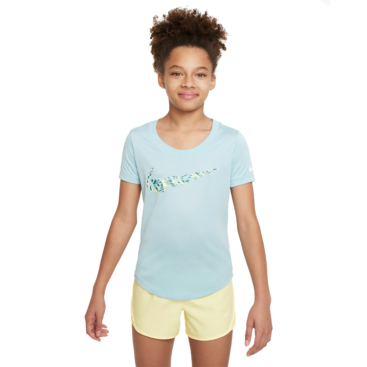Tricou Nike G NK DF TEE SCOOP SE+ / Femei / S / Albastru deschis photo 1